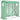 Greenhouse with mesh windows and roll-up door, steel foil greenhouse 200 x 75 x 188 cm green