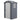 Storage shed, 1.1 m², garden shed with gable roof, 133 x 102 x 180/208 cm