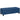 Storage bench, ottoman, hallway bench, button tufted, 125.1 cm x 48.9 cm x 41.3 cm, blue