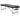 HOMCOM Massageliege klappbar, inkl. Gesichtsöffnung, Armlehnen, Handablagen, Massageliege mobil, 185 cm x 70