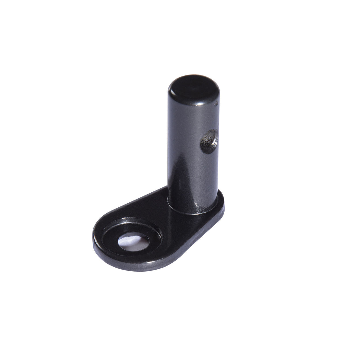 Bicycle trailer hitch with safety pin, replacement trailer hitch for child trailers, cargo trailers, black