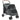 Foldable Dog Stroller for Large Dogs up to 30 kg with 360° Swivel Wheels, Mesh Windows, Cushion, Adjustable