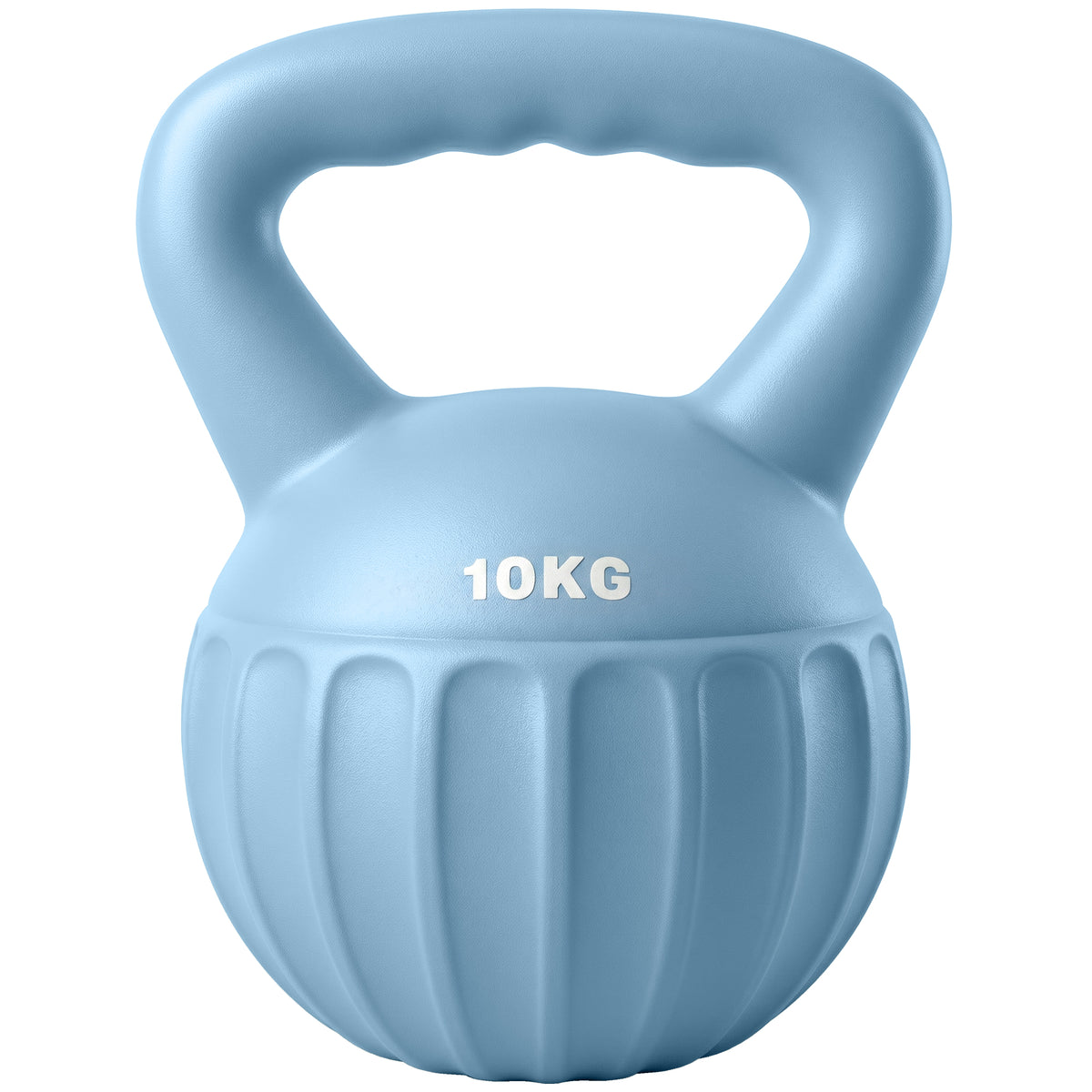 Kettlebell Kugelhantel 6 kg Gewicht-Hantel mit Sand befüllt für Anfänger Zuhause Krafttraining 21 x 21 x 27