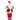 Singing Santa Claus, 120 cm, life-size, animated, with rotating head and movable arms