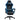 Vinsetto Bürostuhl, Gamingstuhl, 1 Kopfstütze, 1 Lendenstütze, Blau + Schwarz