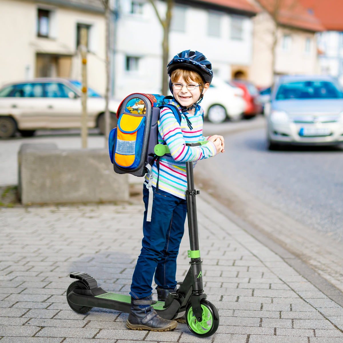 HOMCOM E-Scooter Elektro Scooter 120W Motor 6 km Reichweite max. 8 km/h Elektroroller ab 6 Jahren – Produktabbildung 2