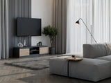 TV-Schrank Malwa 140 ANTHRAZIT ARTISAN – Produktabbildung 8