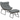 Outsunny Rattan Relaxsessel mit Fußhocker, Gartensessel mit dicke Kissen Outdoor Rattanstuhl Gartenstuhl für