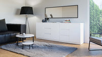 Kommode COSTA 1D3S/2D3S WEISS – Produktabbildung 3