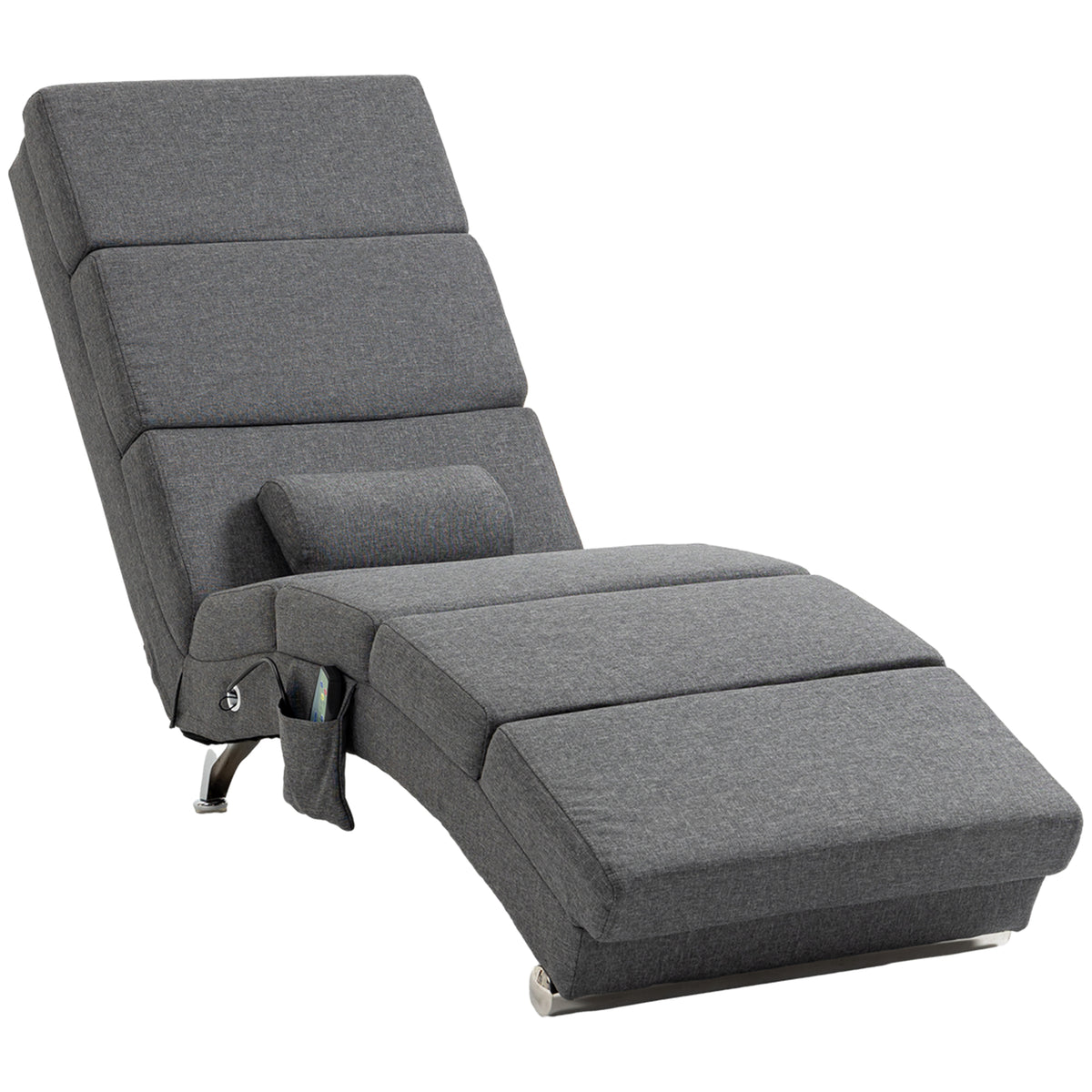 Massage Recliner Chair Relax Chair Lounger 8 Vibration Points, 5 Modes, 8 Vibration Points, 56 x 168 x 84 cm