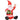 Weihnachtsmann Weihnachtsdekoration,1,2 m, selbstaufblasend, LEDs, inkl. Gebläse, Rot +Weiß