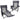 Set of 2 foldable camping chairs, fishing chair with adjustable backrest, footrest, cup holder, and headrest