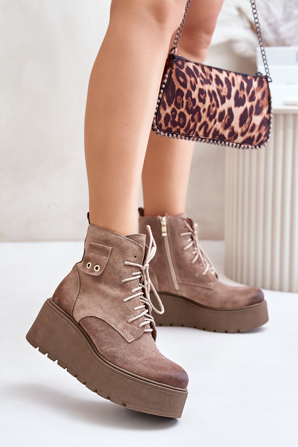  Stiefeletten mit Platform model 201171 Step in style 