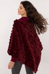  Poncho model 203664 Wool Fashion Italia 