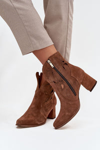  Stiefeletten mit Absatz model 219132 Step in style 