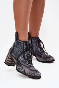  Stiefeletten mit Absatz model 219582 Step in style 