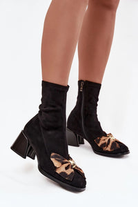  Stiefeletten mit Absatz model 220203 Step in style 