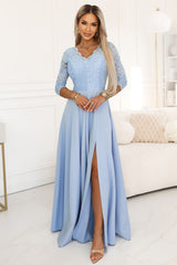  Langes Kleid model 227721 Numoco 