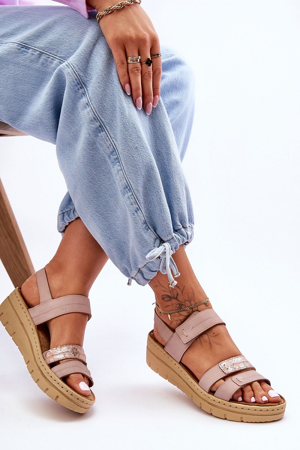  Keilabsatz Sandalen model 181423 Step in style 