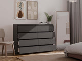 Kommode Malwa M8/140 SCHWARZ – Produktabbildung 4