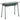Charcoal grill, 2x grill grate, 1x coal grate, 2x side basket, stainless steel, dark green, 94 x 39 x 70 cm
