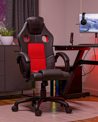Sessel Enzo ENZO SCHWARZ ROT – Produktabbildung 5