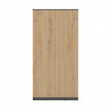 Kleiderschrank Malwa SD-90 ANTHRAZIT ARTISAN – Produktabbildung 3