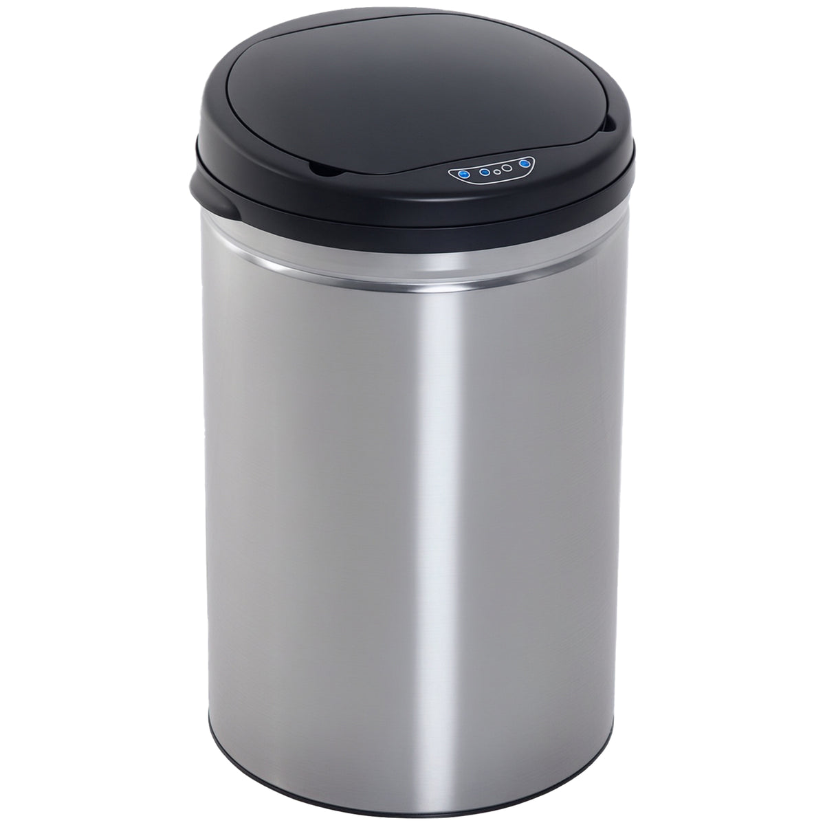 HOMCOM Sensor Mülleimer 30L Automatischer Mülleimer mit Soft-Close-Deckel, Bewegungssensor, Wasserdichter