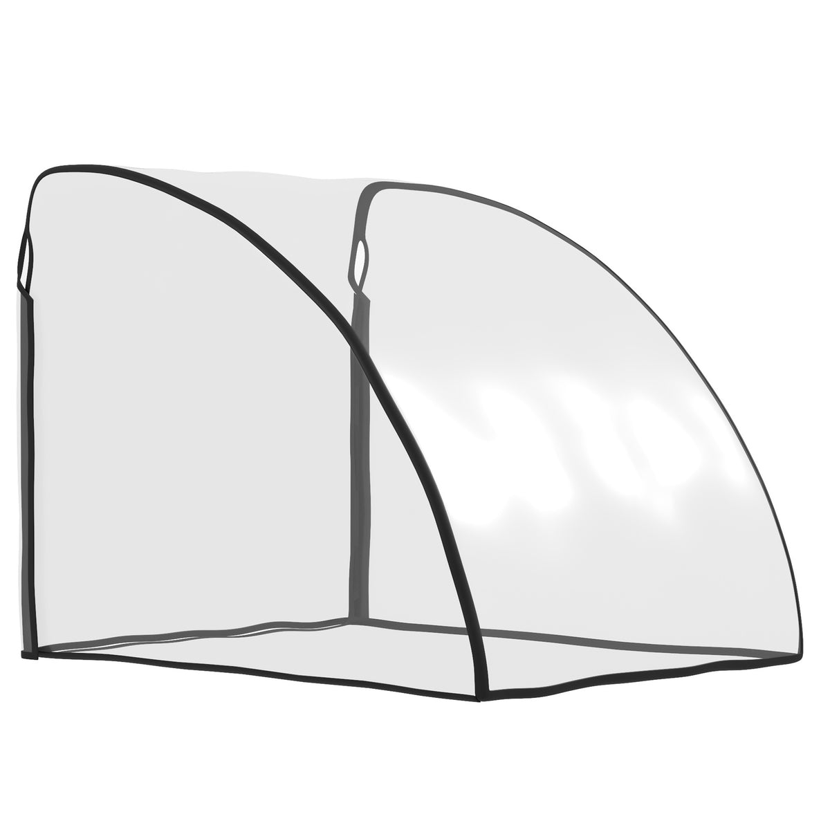 Folding garage for children's trailers, waterproof cover with UV protection, rain cover 76 x 61 x 61 cm
