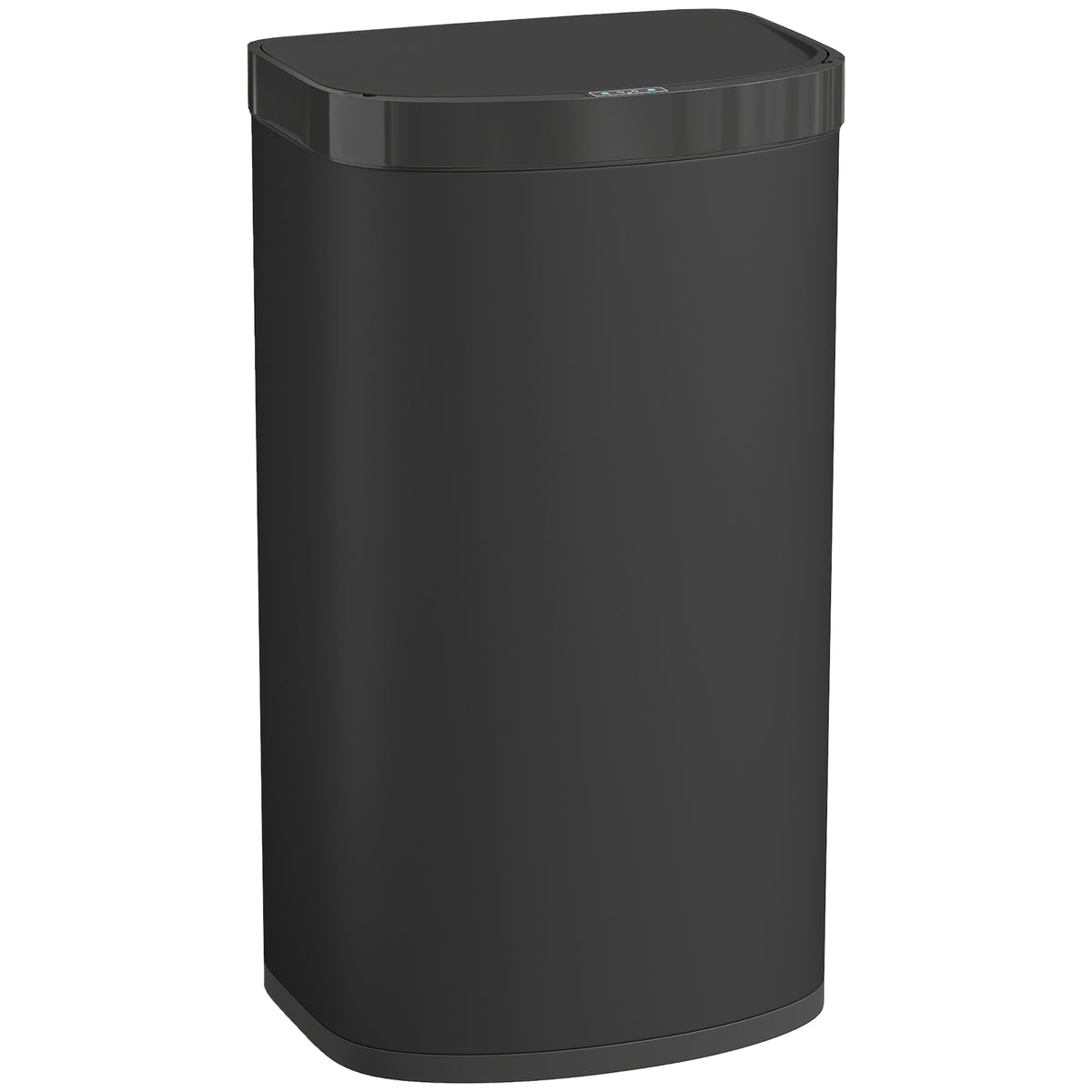 HOMCOM Sensor Mülleimer 55L Abfalleimer mit Soft-Close-Deckel aus Edelstahl, für Küche Fitnessstudio Büro
