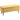 HOMCOM Sitzbank, Sitztruhe, Polsterbank, Leinenoptik, bis 150kg, 101x38,5x44,5 cm, Gelb