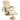 Massage chair with stool, swiveling recliner with massage function, electric TV chair with reclining function