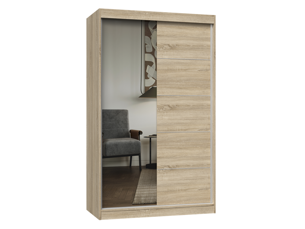 Kleiderschrank Iga 120 A/C EICHE SONOMA