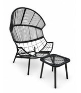 Moderner Gartensessel in Kokonform – Eleganz und Komfort als Einsitzer – Produktabbildung 10
