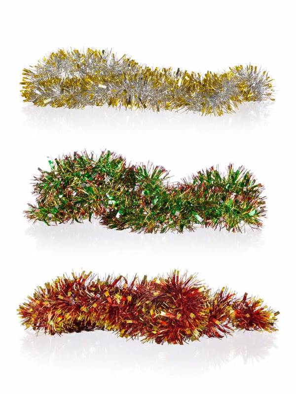 Girlande 2 m Mix aus 3 Farben