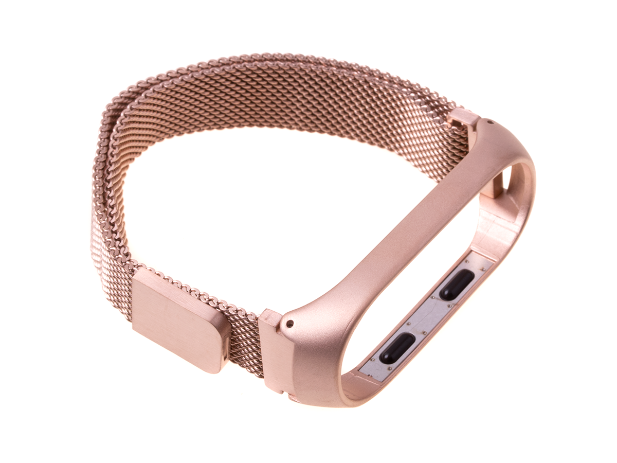 Armband für Xiaomi Mi Band 3 / Xiaomi Mi Band 4 Magnet - roségold