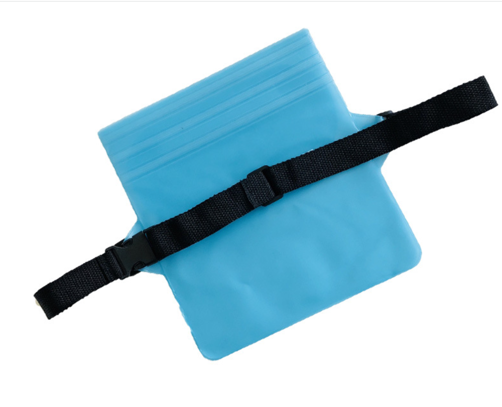 Wasserdichte Bauchtasche, Gürteltasche – hellblau