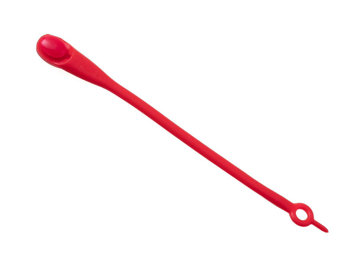 Silikonschnürsenkel 14 Stück – rot – Produktabbildung 3