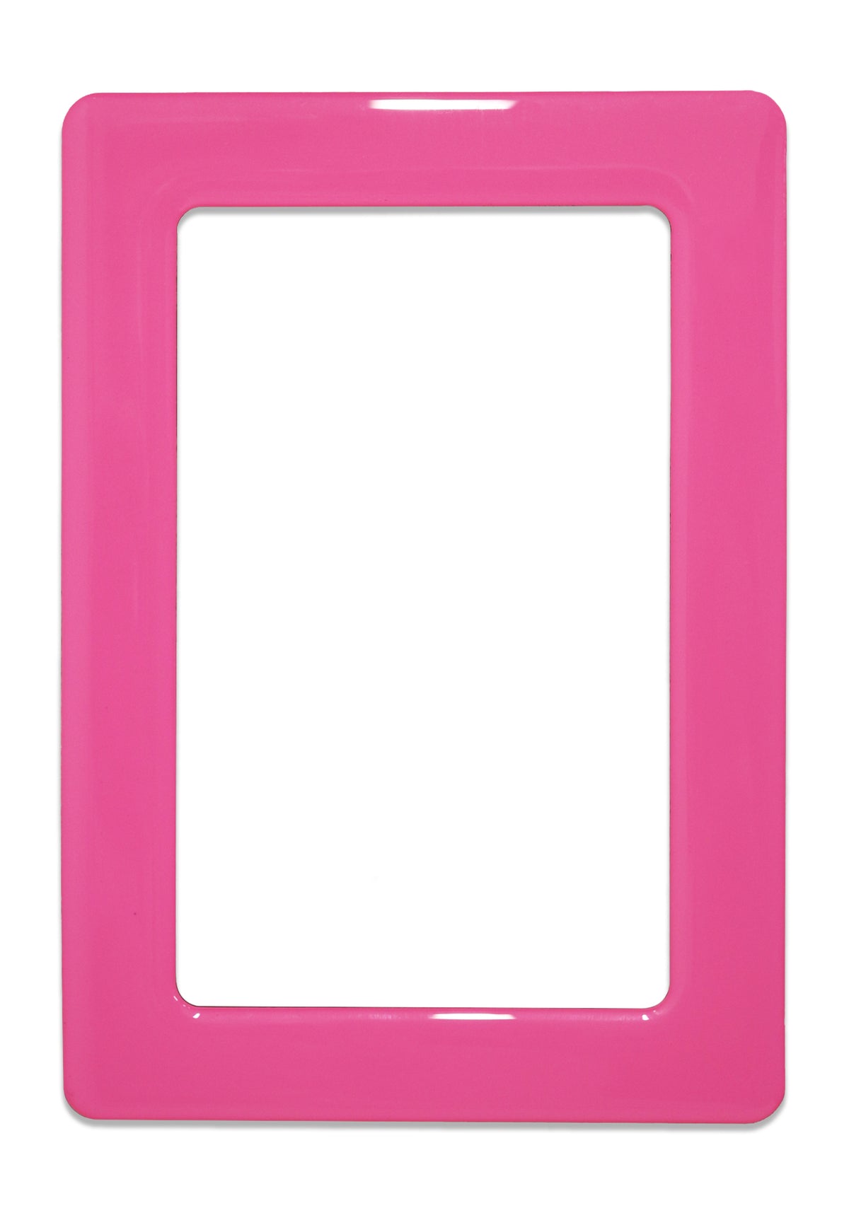 Magnetischer selbstklebender Rahmen, Größe 13.0 × 8.1 cm - pink
