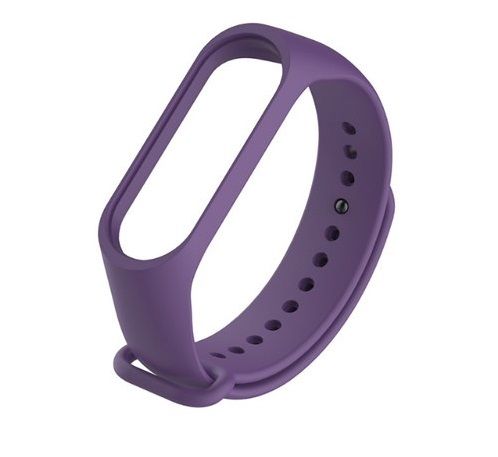 Silikonarmband für Xiaomi Mi Band 5/ Xiaomi Mi Band 6 - lila