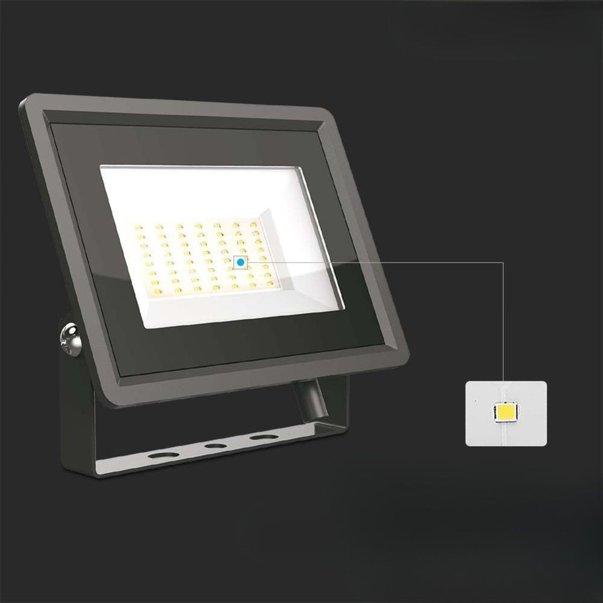 LED-Fluter Weiß Neutral 4000K 50W – Produktabbildung 2