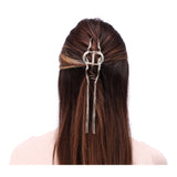 Dekorative Haarspange - gold