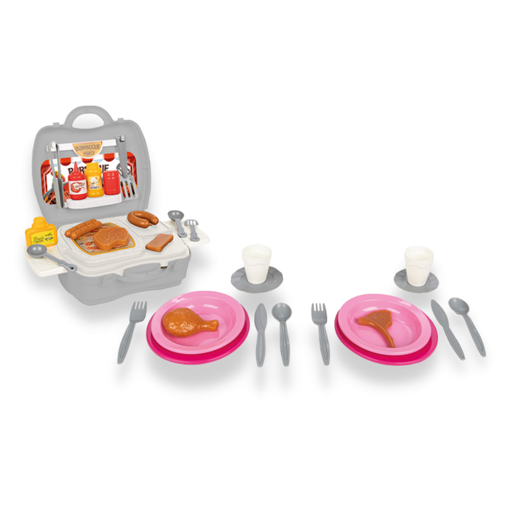 Kinderküche, Grill im Koffer PILSAN