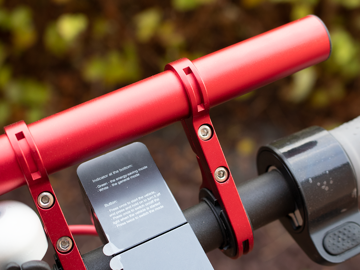 Lenkererweiterung Scooter Xiaomi M365/ Pro - rot – Produktabbildung 2