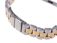 Armband für Xiaomi Mi Band 3 / Xiaomi Mi Band 4 – silber-gold