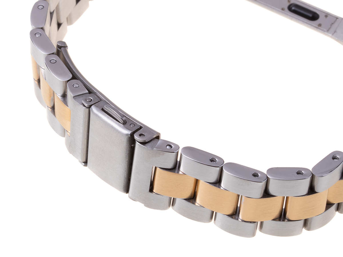 Armband für Xiaomi Mi Band 3 / Xiaomi Mi Band 4 – silber-gold