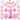 Ein Set Geburtstagsballons für ein Mädchen – rosa