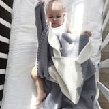 Babydecke – Häschen, rosa – Produktabbildung 3