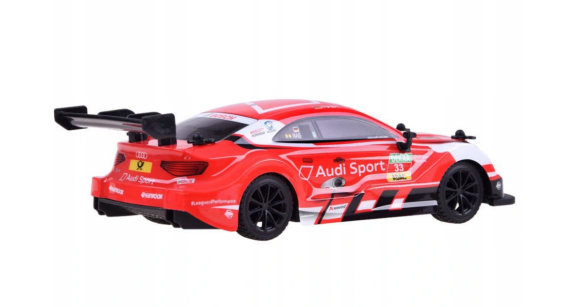 Audi RS5 DTM(RED BULL&AUDI SPORT) 2.4Ghz RC-Auto - rot – Produktabbildung 2