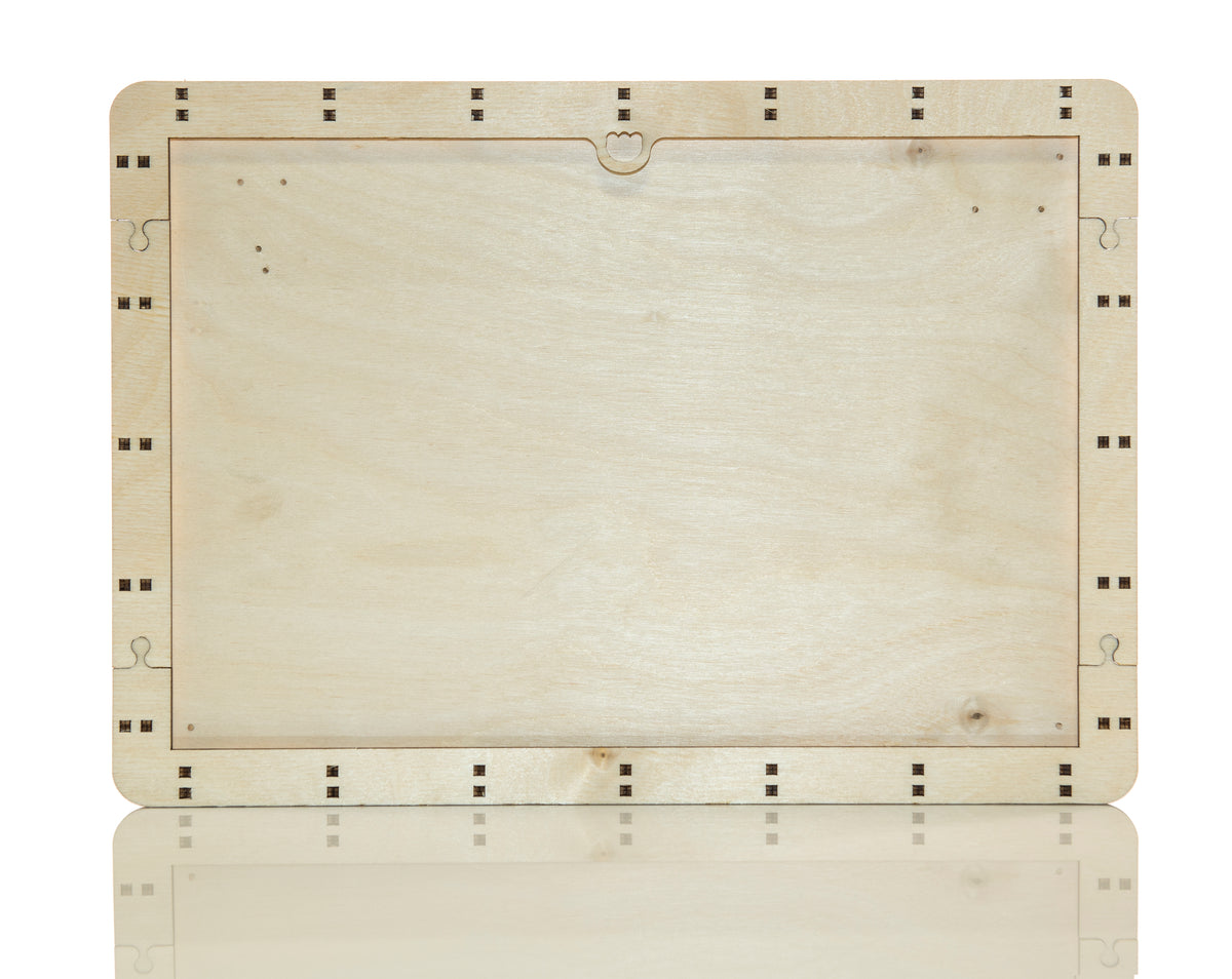 Holz-Weltkartenmodell (gepunktete Serie) – Produktabbildung 2
